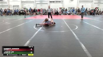 113 lbs Round 1 (10 Team) - Garrett Johnson, GT Alien - 2 vs Landyn Lioi, 84 Athletes