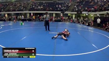 70 lbs Quarterfinal - Gunnar Nelson, No Nonsense Wrestling vs Jake Johnson, Moen Wrestling Academy