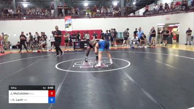 92 kg Round Of 32 - Joshua McCutchen, Bulldog Elite vs Cade Lautt, Tar Heel Wrestling Club