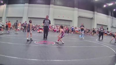 56 lbs Round 3 (8 Team) - Tetsuo Anderson, GA United Red vs Sebastian Castillo, Takedown Elite