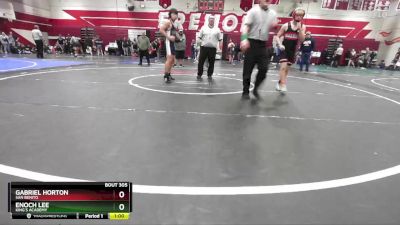 132 lbs Prelim - Gabriel Horton, San Benito vs Enoch Lee, King`s Academy