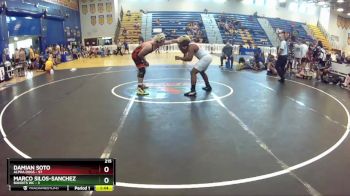 215 lbs Round 2 (8 Team) - Marco Silos-Sanchez, Bandits WC vs Damian Soto, Alpha Dogs