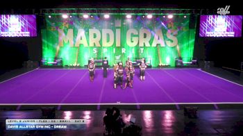 Davis Allstar Gym Inc - Dream [2026 L2 Junior - Flex - D2 - Small Day 2] 2026 Mardi Gras Grand Nationals