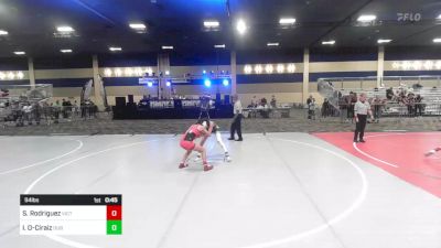 94 lbs Consi Of 8 #1 - Sophia Rodriguez, Victory WC vs Isabella Otto-Ciraiz, DUB Wrestling