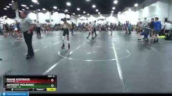84 lbs Round 6 (8 Team) - Anthony Molinaro, Yale Street vs Shane Kostakos, Force WC