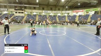 95 lbs Final - Cameron Vallejos-Meredith, Northside Wrestling vs Braxton Smith, Bear Cave WC