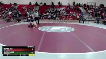 145 lbs Semifinal - Blake Ely, W. F. West vs Gavin Lang, Anacortes