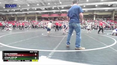 90 lbs Champ. Round 2 - Ryan Madden, WR - Topeka Blue Thunder vs Ethan Holub, Council Grove