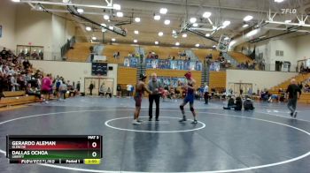 138 lbs Quarterfinal - Gerardo Aleman, Glencoe vs Dallas Ochoa, Liberty