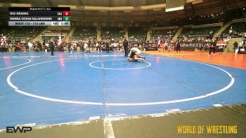 112 lbs 3rd Place - Rio Rening, California Grapplers vs Sienna Ocean Salaheddine, Arete Wrestling Academy