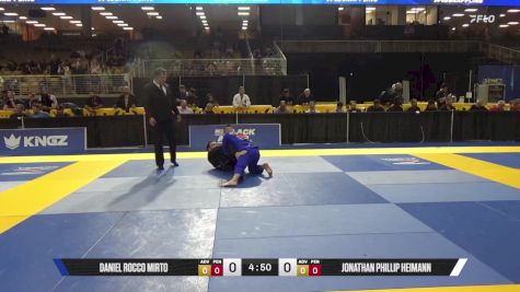 Jonathan Phillip Heimann vs Daniel Rocco Mirto 2025 Pan Jiu Jitsu IBJJF Championship
