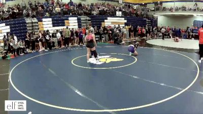 130 lbs. Cons. Round 2 - Raegan Hageman, Eureka vs Kaylee Herd, Lebanon