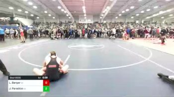 152 lbs Consi Of 8 #2 - Logan Berger, SC vs Jeremy Paradice, GA