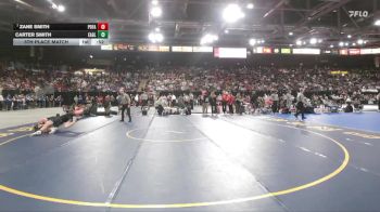 6A 215 lbs 5th Place Match - Zane Smith, Post Falls vs Carter Smith, Eagle