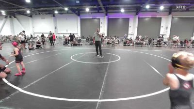 46 lbs Consi Of 16 #2 - Violet Francom, Nevada Elite vs Kekoa Sheldahl, Mantanona TC