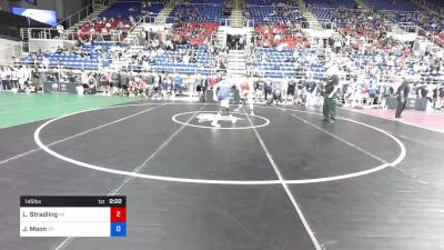 145 lbs Rnd Of 128 - Louden Stradling, Michigan vs Jake Moon, Texas