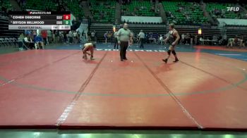 5A 157 lbs Quarterfinal - Cohen Osborne, Scottsboro vs Bryson Millwood, Corner