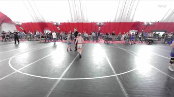 93 lbs Round 2 - Owen Attebury, Weigh In Club vs Breckyn Dean, Maverick Training Center