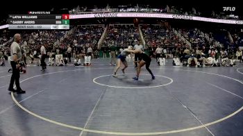 152 lbs 5th Place Match - Gabby Akers, South Davidson vs Latia Williams, Scotland County