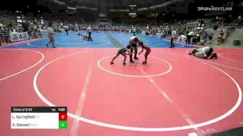 45 lbs Consi Of 8 #2 - Aniyah Stewart, Skiatook Bulldog Wrestling vs L. Rose Springfield, Chandler Takedown Club