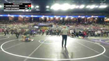 120 1A Cons. Round 2 - Justin Contreras, Suwannee vs Ashton Swanson, Space Coast