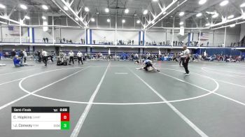 184 lbs Semifinal - Caleb Hopkins, Campbell University vs James Conway, F&M