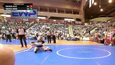 78 lbs Round 3 - Michael Ellis, Greenwood Wrestling Academy vs Bristol White, Spartan Wrestling Academy