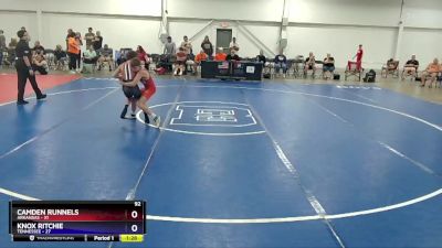 92 lbs Round 3 (8 Team) - Camden Runnels, Arkansas vs KNOX RITCHIE, Tennessee