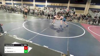 126 lbs Consi Of 64 #2 - Donald (DJ) Goins, Norwalk HS vs Grier Cameron, Pwc