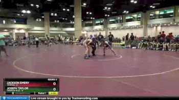 120 lbs Round 3 (8 Team) - Joseph Taylor, Franklin Blue vs Jackson Emery, Team Ali