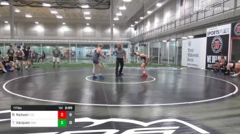 117 lbs Final - Reid Nelson, Elite Athletic Club DZ vs Tyler Vazquez, Superior Wrestling Academy A