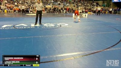 127 lbs Champ. Round 1 - Kashden Wadeson, Lisbon vs Logan Nielson, May-Port-CG