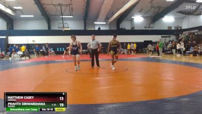 149 lbs Cons. Round 2 - Pahris Petalas, Marymount vs Marcus Reum, USMAPS