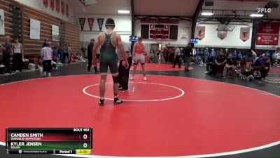 190 lbs Quarterfinal - Camden Smith, Dubuque Hempstead vs Kyler Jensen, Solon