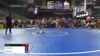 127 lbs Consi Of 8 #1 - Ashley Dehney, Massachusetts vs Sophia Barnes, Iowa
