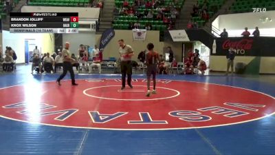 108 lbs Semifinals (16 Team) - Davon Marbury, Weaver vs Kellen Mitchell, Oak Grove