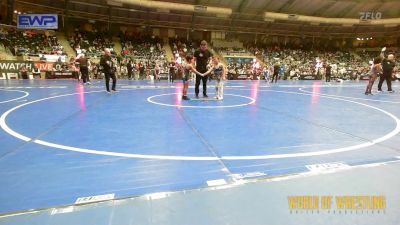 52 lbs Quarterfinal - Bryce Neel, NB Elite vs Cogan Peasinger, The Best Wrestler