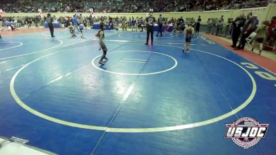 61 lbs Consi Of 8 #1 - Beckett Boyd, Oklahoma Wrestling Academy vs Ryker Peck, Chandler Takedown Club