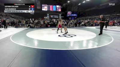 144 lbs Cons. Sub-rd Of 64 - Leyton Collazo, FL vs Jack Burdick, UT