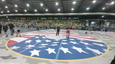 100 lbs Semifinal - Anthony Gilbert, Cowboy Kids Wrestling Club vs Collin Thompson, Riverton USA Wrestling
