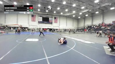125 lbs Quarterfinal - Alex Diaz, NYU vs Shane Dobbins, Nassau Community College