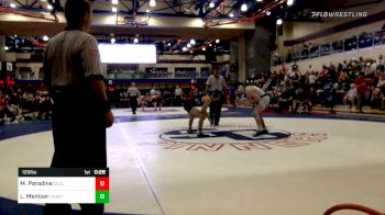 120 lbs Consi Of 8 #2 - Mark Paradine, Cedar Cliff vs Luke Mentzer, Chambersburg