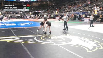 Cons. Round 2 - Quinn Madill, Elkhorn Wrestling vs Vania Guajardo, Lexington