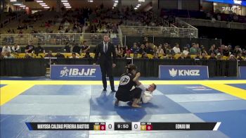 Eonju Im vs Mayssa Caldas Pereira Bastos 2025 Pan Jiu Jitsu IBJJF Championship