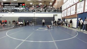 59 lbs Champ. Round 2 - Beckham Duncan, Thunder Ridge Outlaws Wrestling Club vs Emmett Zwiefelhofer, Bulldog Wrestling Club