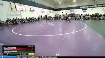 138 lbs Round 2 Champ & Wb (32 Team) - Memo Abundez, Selah vs Isaac Ramirez, Hermiston