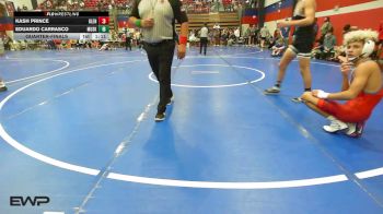 126 lbs Quarterfinal - Kash Prince, Glenpool vs Eduardo Carrasco, Muskogee