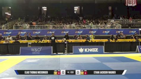 Elias Thomas Messinger vs Ethan Jackson Wagner 2026 Pan Kids Jiu-Jitsu IBJJF Championship