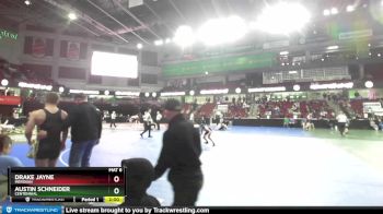 98 lbs Champ. Round 2 - Austin Schneider, Centennial vs Drake Jayne, Meridian