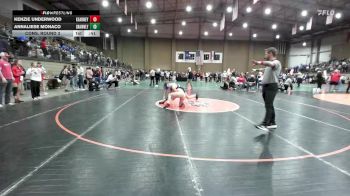 110B Cons. Round 3 - Kenzie Underwood, Tonganoxie vs Annaliese Monaco, Park Hill South